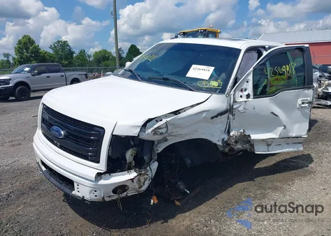 2013 Ford F-150 Fx4 z USA, uszkodzony, nr VIN 1FTFW1EF1DFC45663